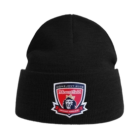 Kulich černý pure beanie logo MHK