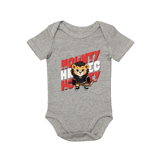 Baby body Mounty Hradec hockey šedé MHK