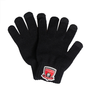 Zimní rukavice černé dotykové s logem Mountfield HK