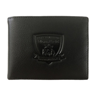 Kožená peněženka s ražbou loga Mountfield HK